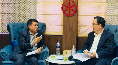  प्रविधि र नवप्रर्वतन क्षेत्रमा सहकार्य गर्न अध्यक्ष ढकालको आग्रह 